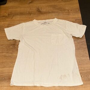 Women's Aero White Crew Neck T-Shirt